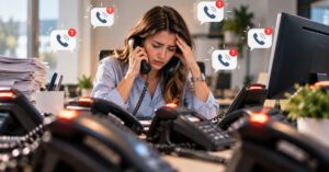 ¿Qué hacer cuando tu empresa recibe más llamadas de las que puede atender?