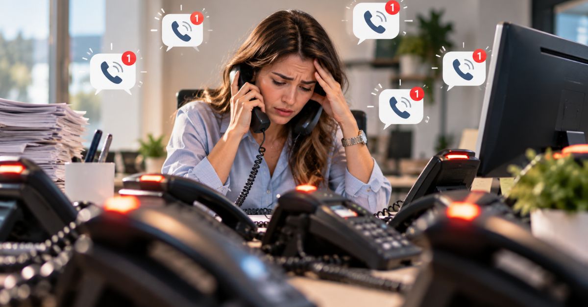 ¿Qué hacer cuando tu empresa recibe más llamadas de las que puede atender?